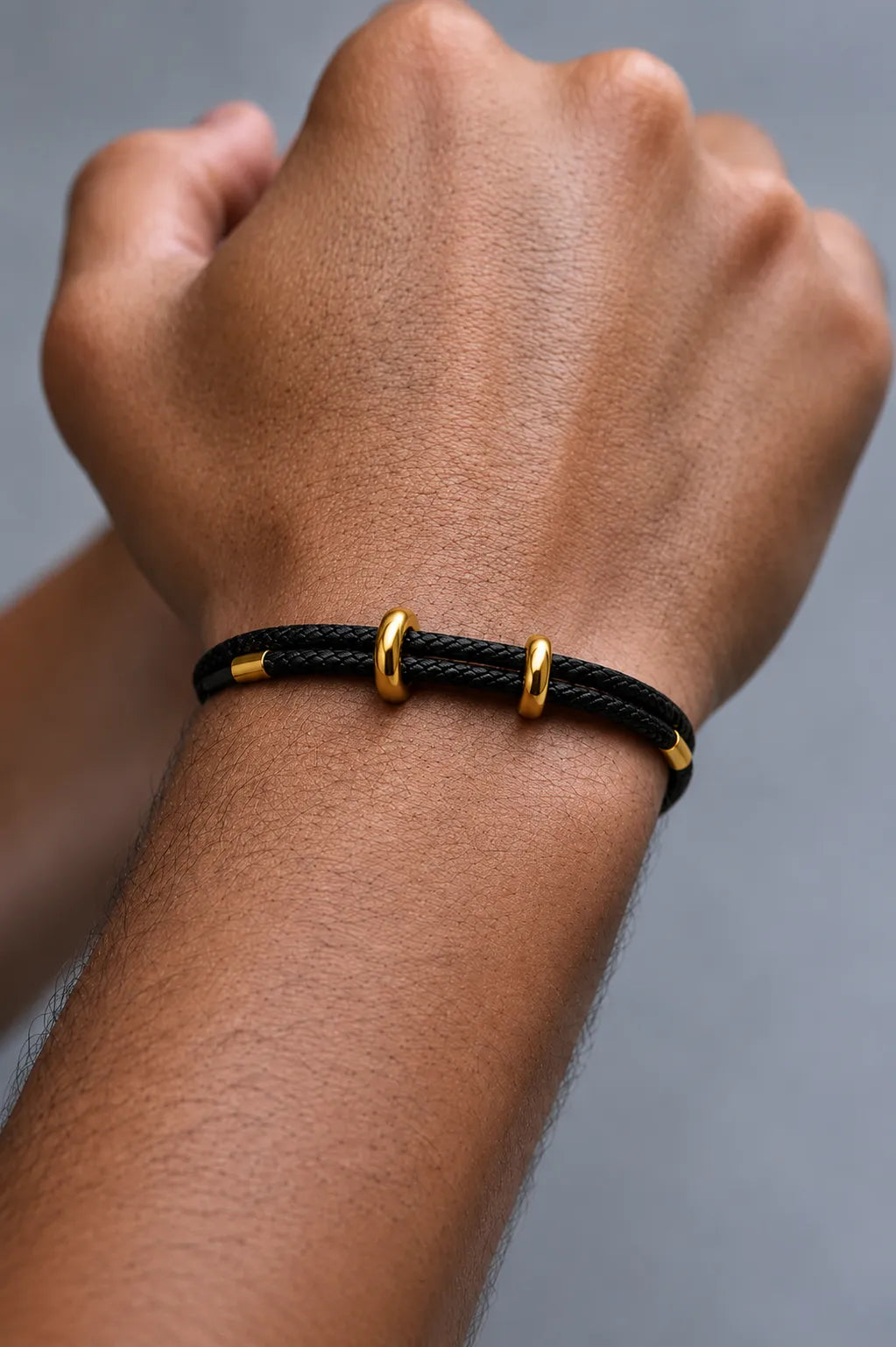 Pulseira de corda Masculina Fio Supima trançado Genebra