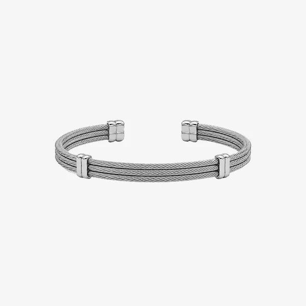 Bracelete Prateado Fio Milan